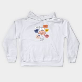 Teacher Daily Affirmations Kids Hoodie